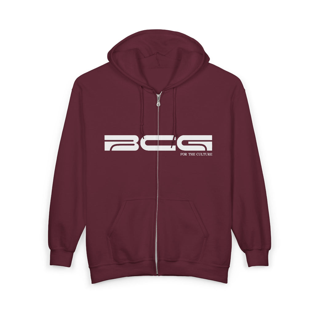 ML Zip Hoodie – Maroon