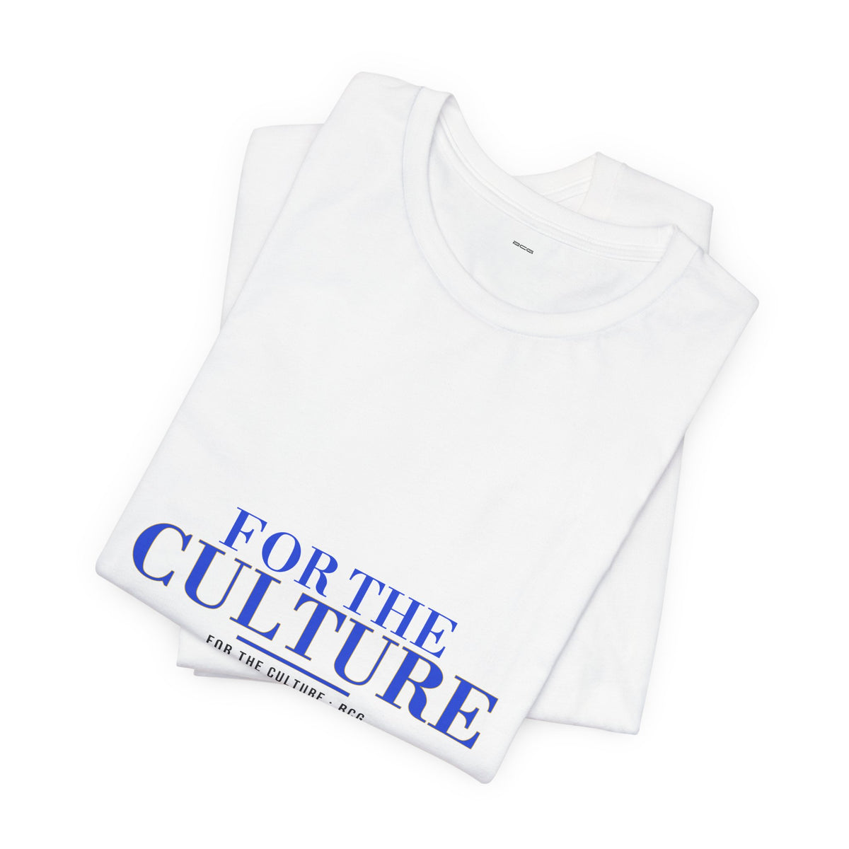 For The Culture Tee – The Didone Stack (White)