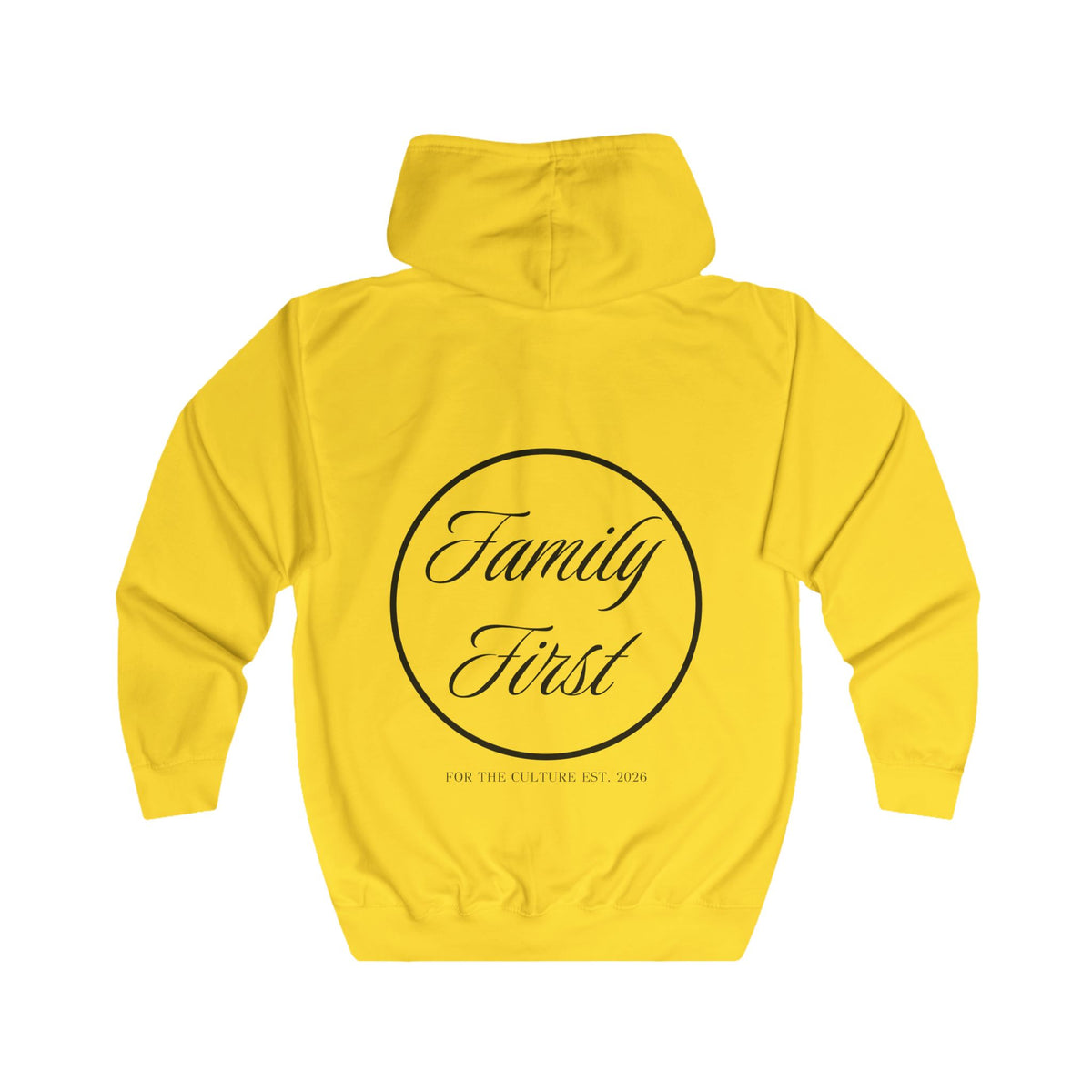 ML Zip Hoodie – Yellow