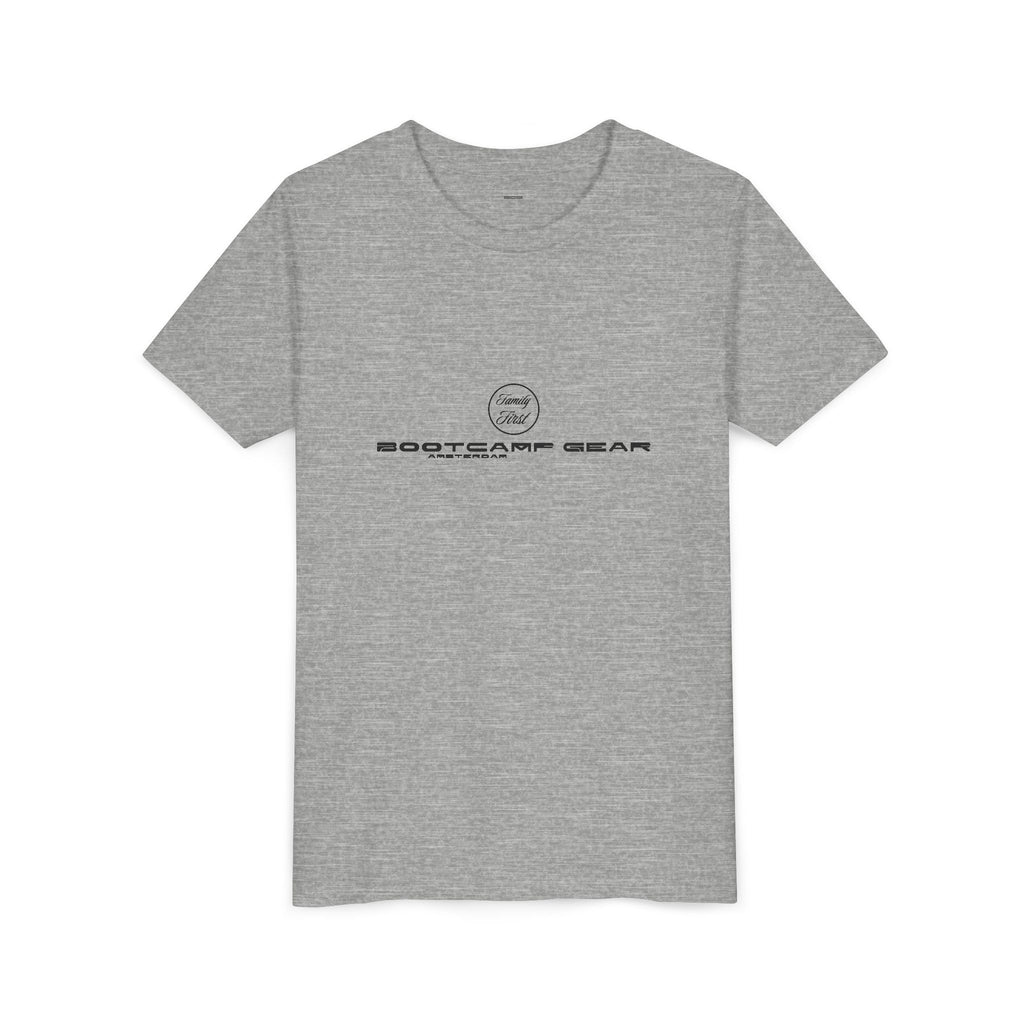 Family First Tee – Amsterdam (Athletic Heather) – Youth