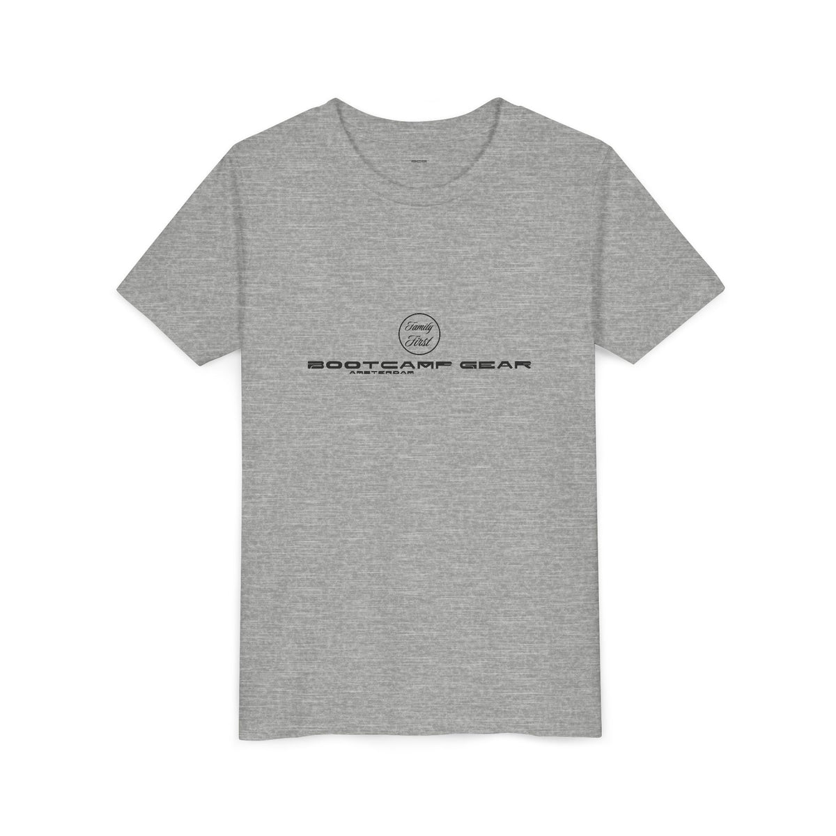 Family First Tee – Amsterdam (Athletic Heather) – Youth