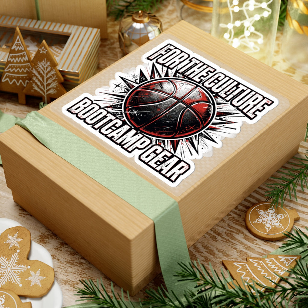 For The Culture Basketball Sticker — Bootcamp Gear Kiss-Cut Sticker