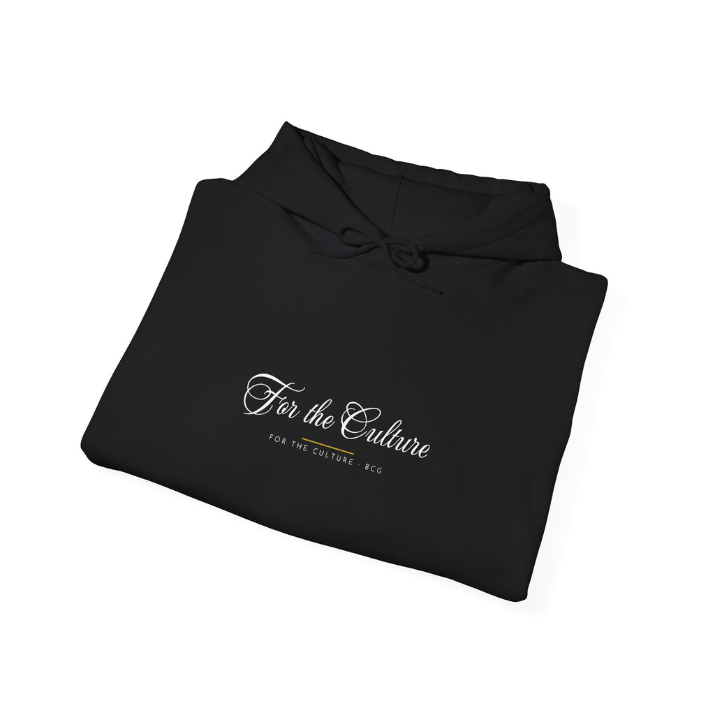 For The Culture Hoodie – The Script Seal (Black)