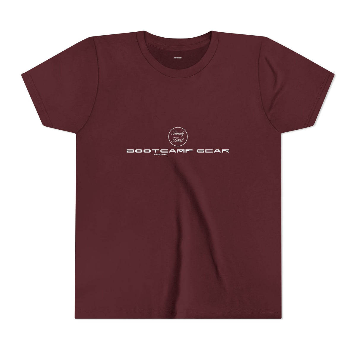 Family First Tee – Rome (Maroon) – Youth