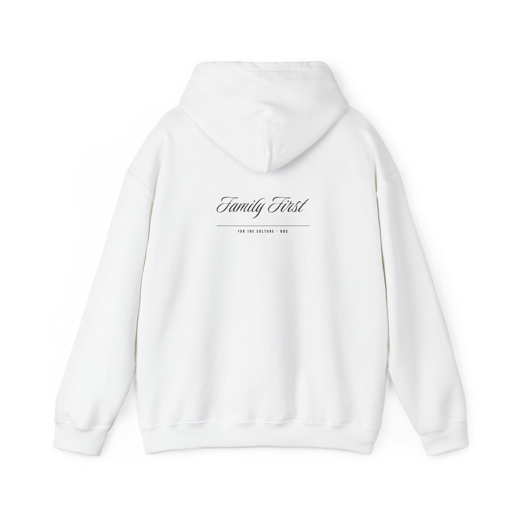 BBC Microtext Hoodie – White