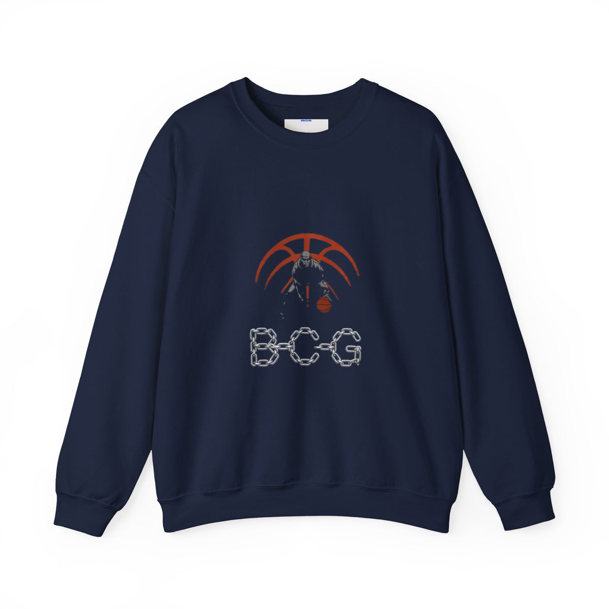 Basketball Chain Logo Crewneck Sweatshirt