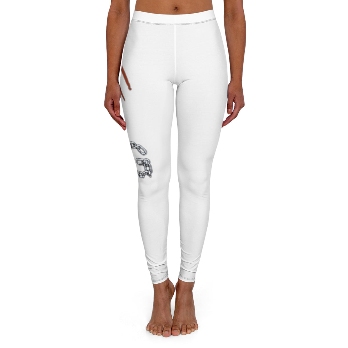 BGC White Spandex Leggings
