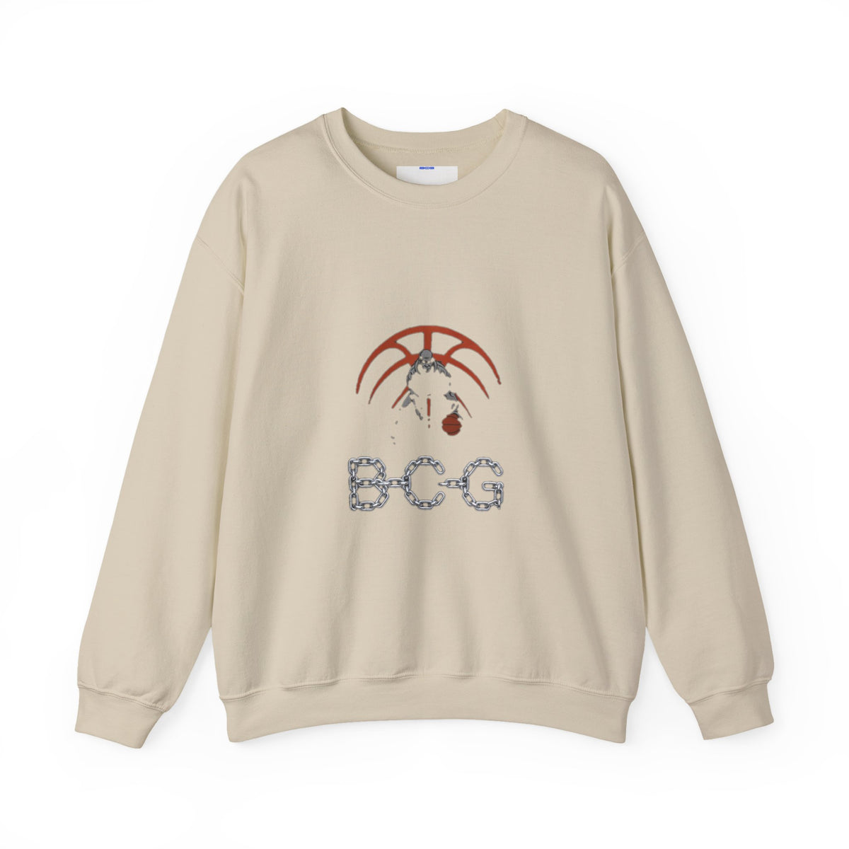 Basketball Chain Logo Crewneck Sweatshirt