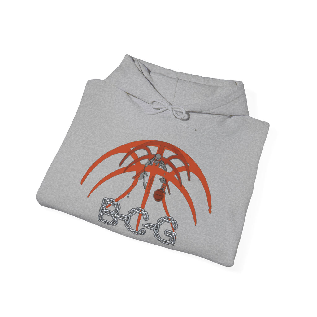 Palm Tree & Chain Logo Hoodie — BCG Graphic Pullover