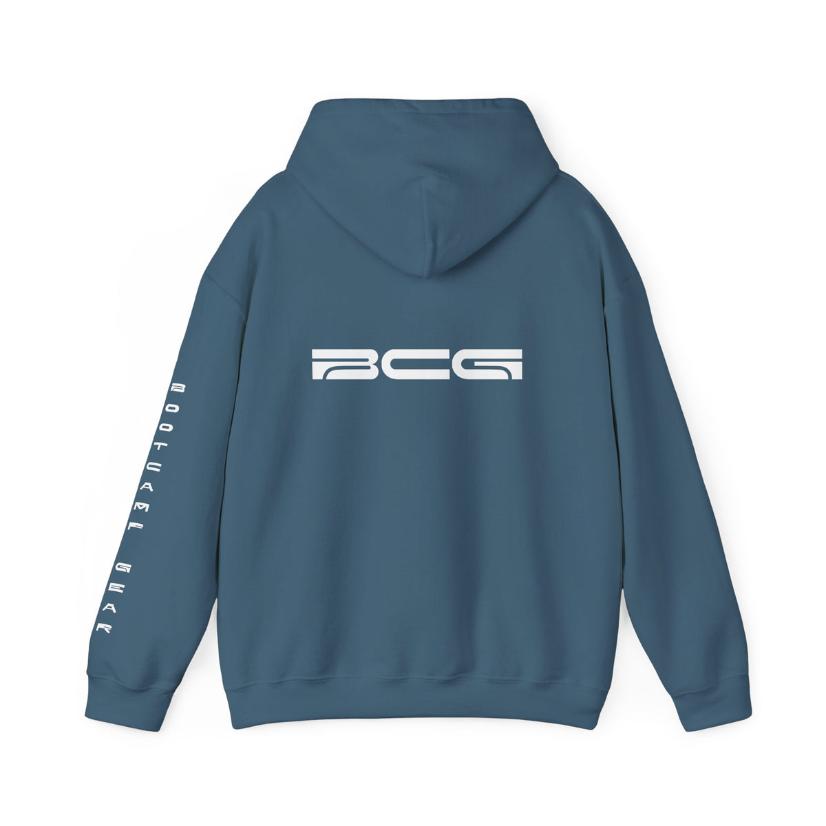 ML Hoodie – Bootcamp Gear Sleeve Stack (Indigo Blue)