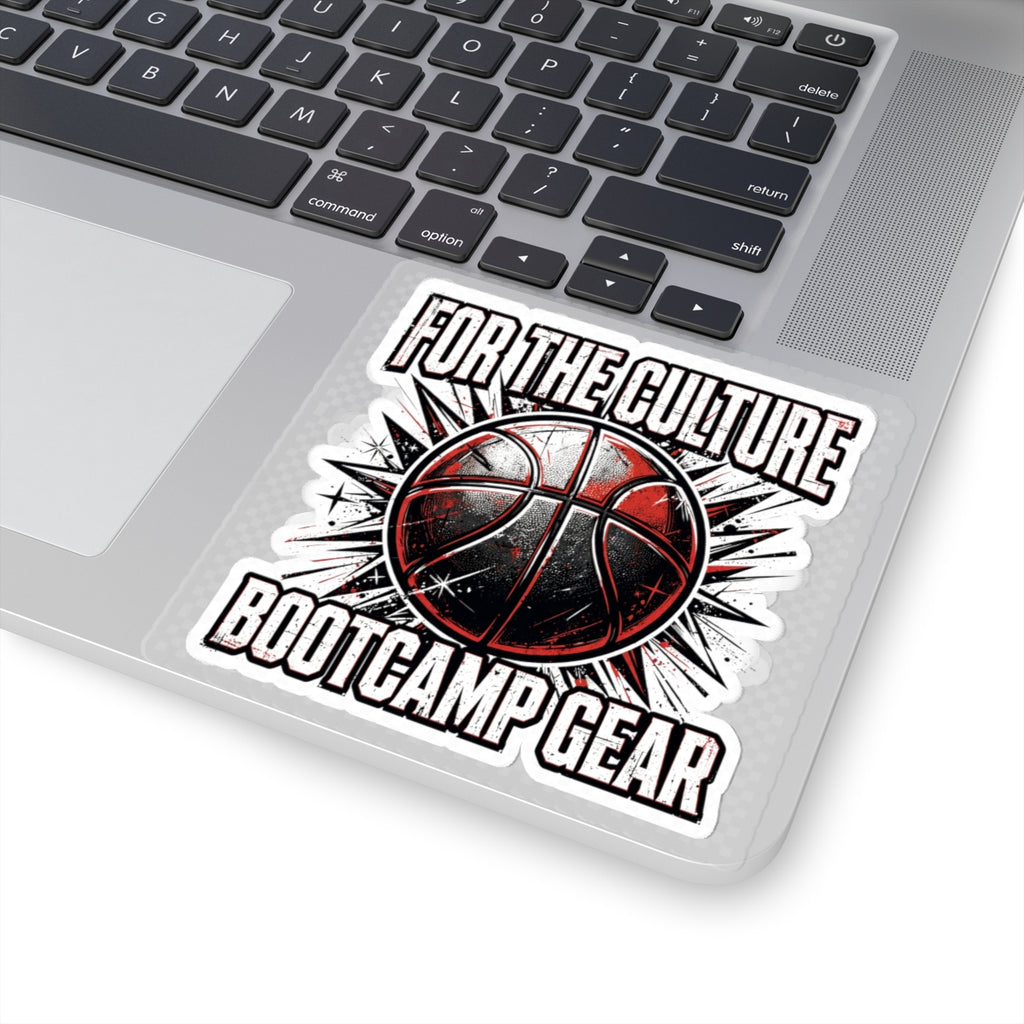 For The Culture Basketball Sticker — Bootcamp Gear Kiss-Cut Sticker