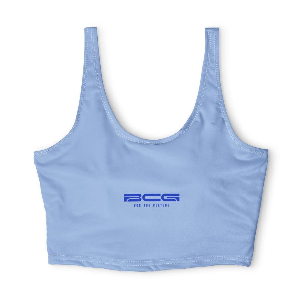 ML Sports Bra – Chest Hit (Light Blue)