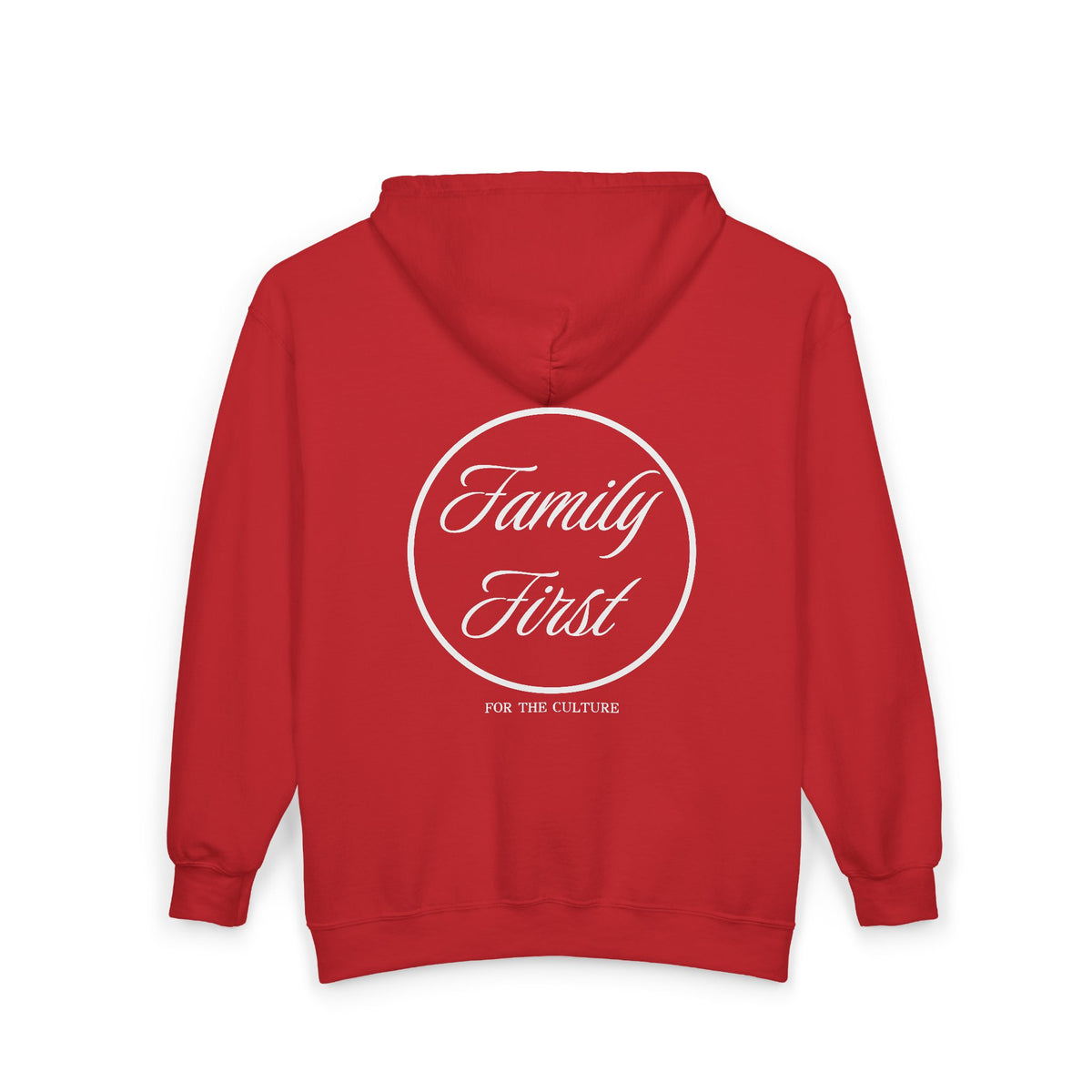 ML Zip Hoodie – Red