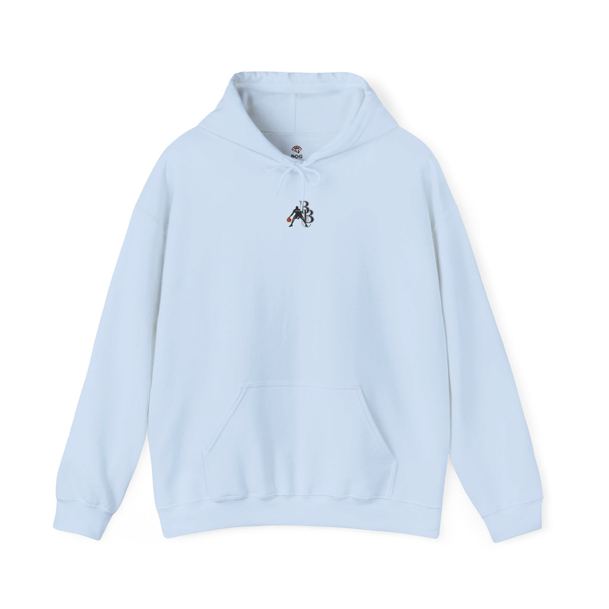 Basketballspieler-Logo-Kapuzenpullover – BBF-Silhouetten-Pullover