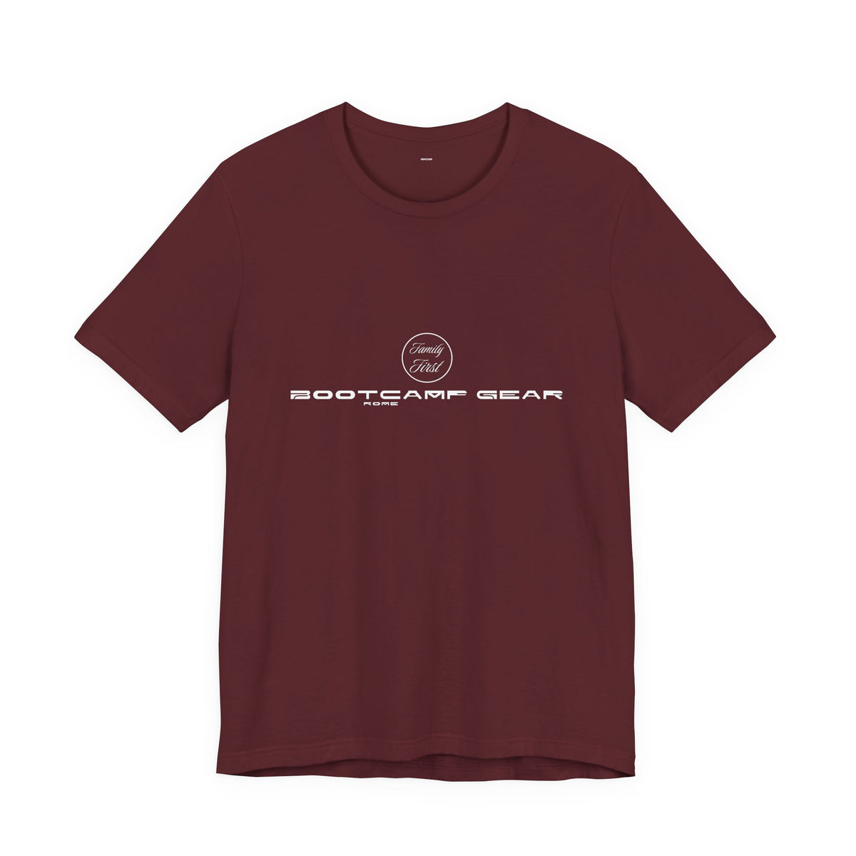 Family First Tee – Rome (Maroon)
