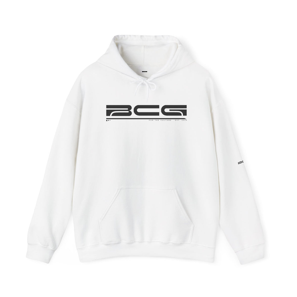 BCG Bar Hoodie – White