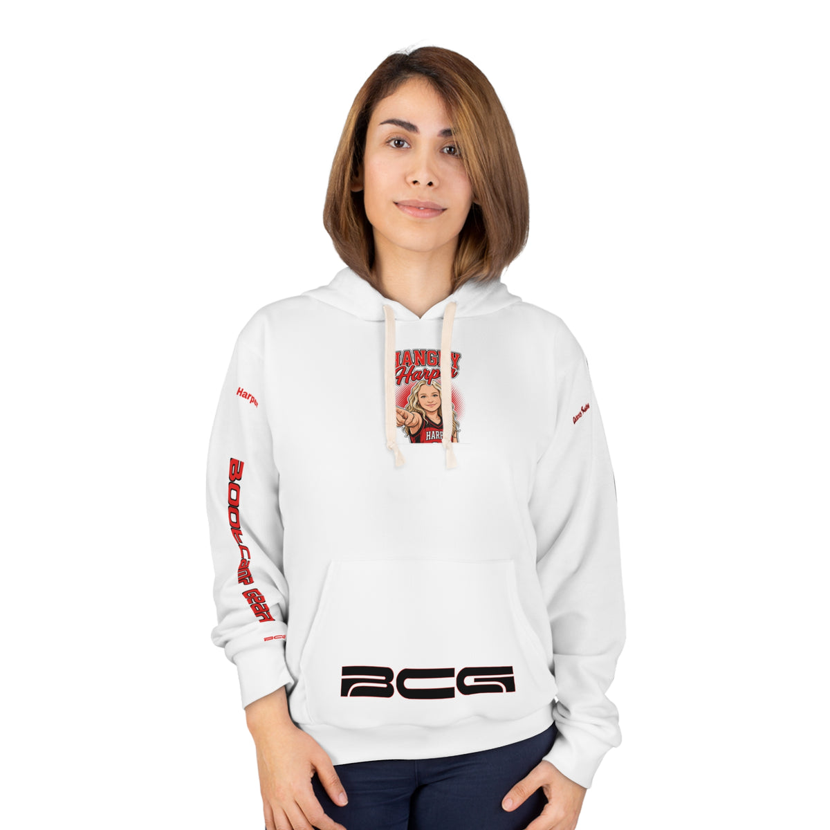 Hangry Harper Shakopee Hoodie – White