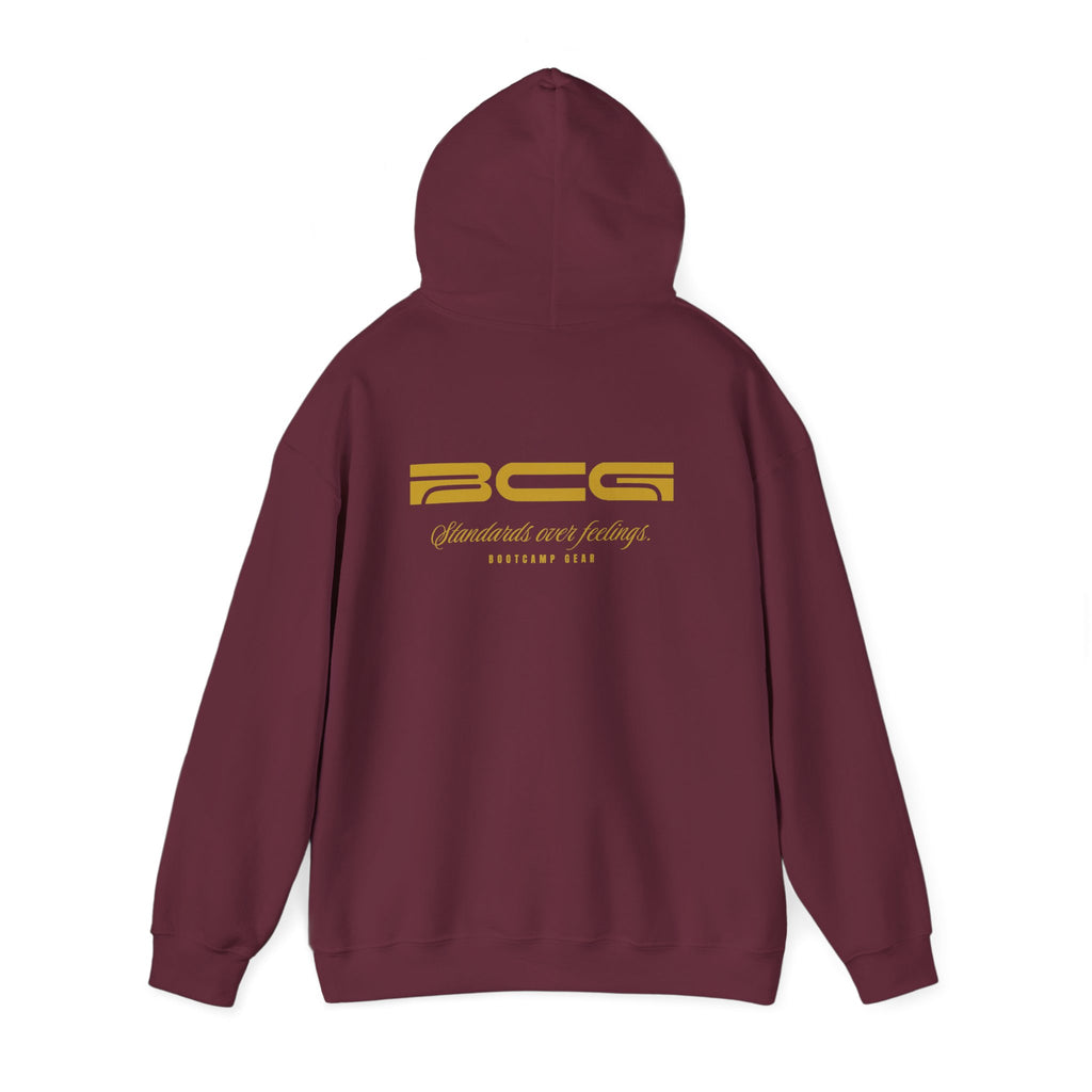 ML Hoodie – Standards Back (Maroon)