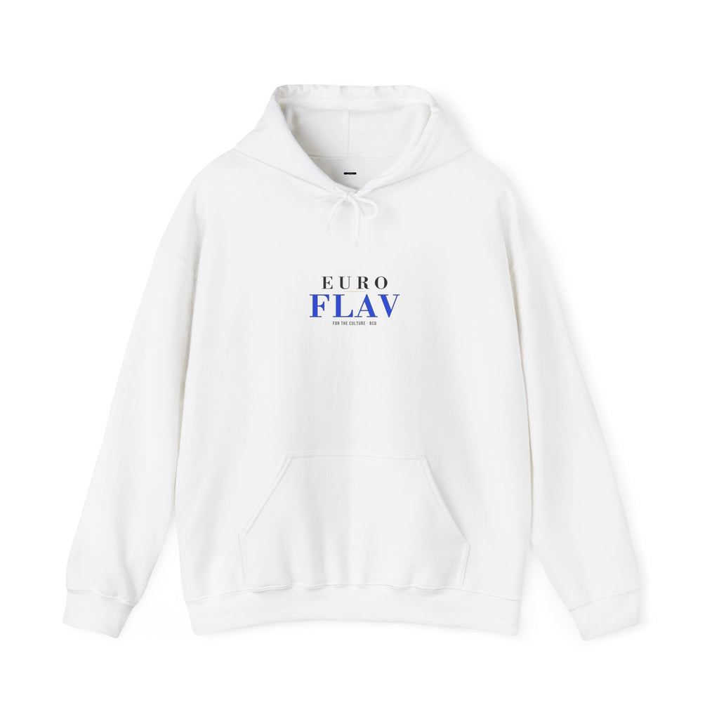 Euro Flav Hoodie – The Euro Serif – White