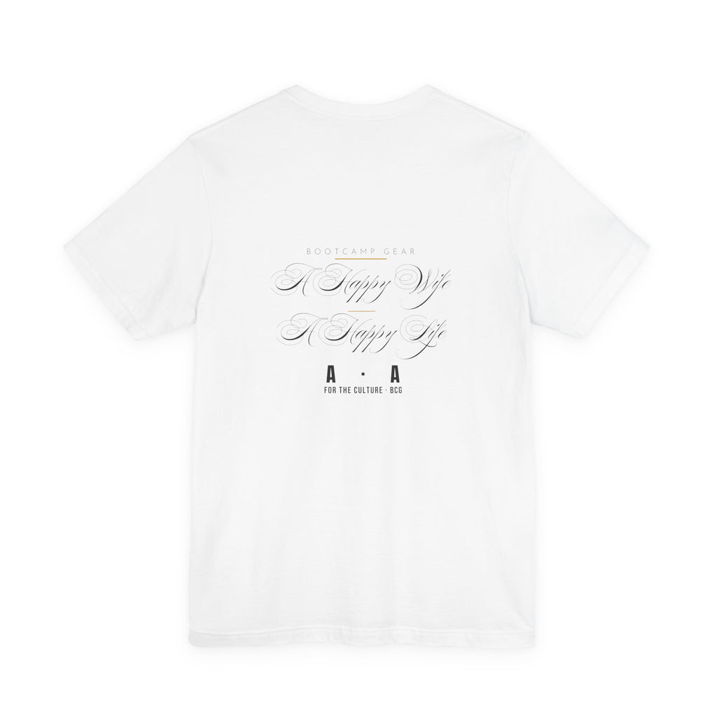 Happy Wife Tee – A Happy Wife · A Happy Life (The Script)