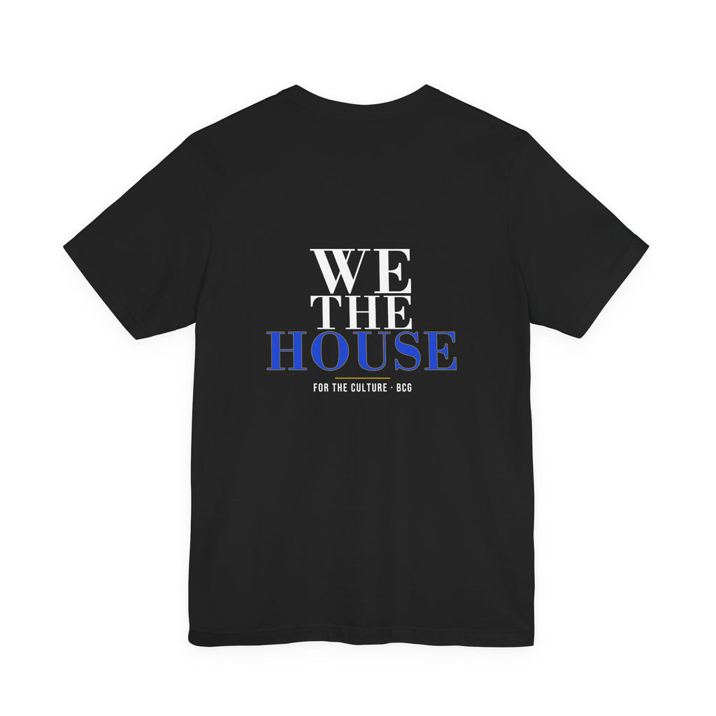 We The House Tee – Didone Stack (Black)
