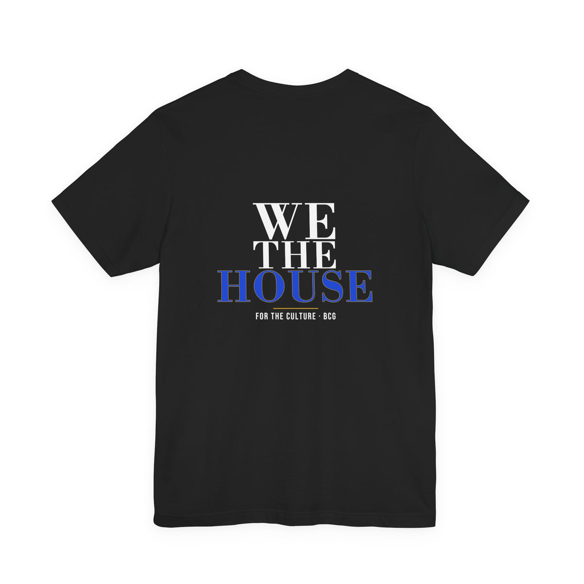 We The House Tee – Didone Stack (Black)