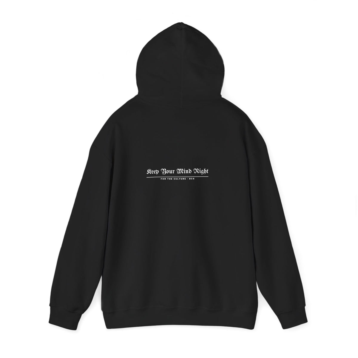 Keep Your Mind Right Hoodie – Blackletter (Black)