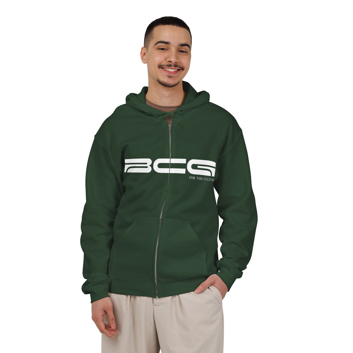 ML Zip Hoodie – Emerald