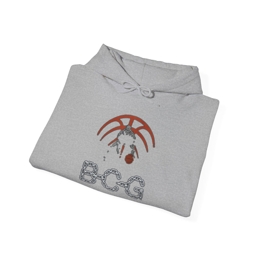 Palm Tree & Chain Logo Hoodie — BCG Graphic Pullover
