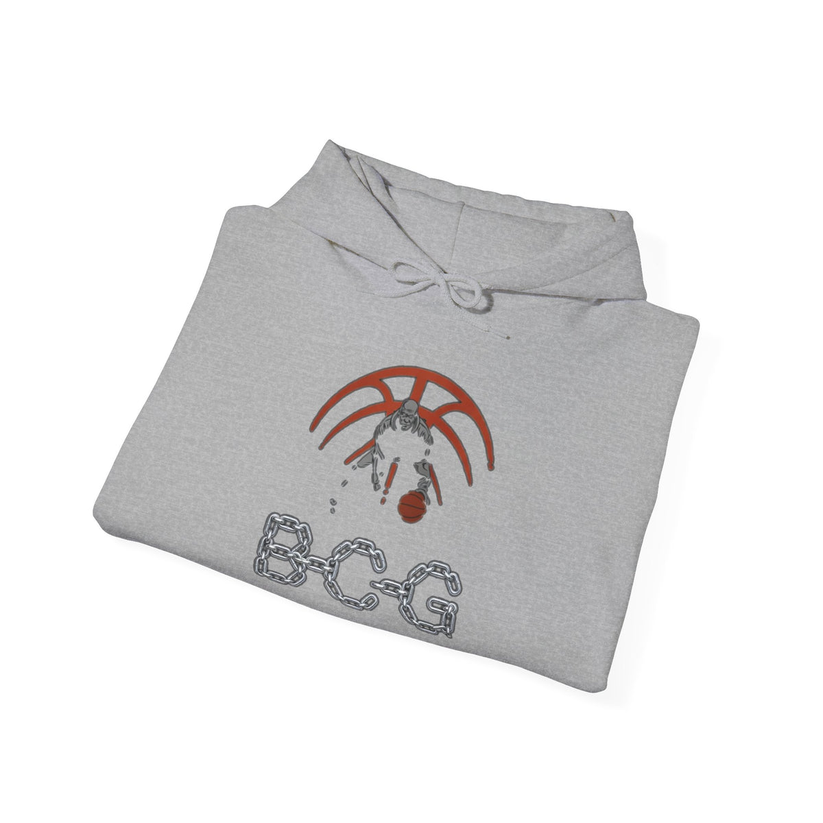 Palm Tree & Chain Logo Hoodie — BCG Graphic Pullover