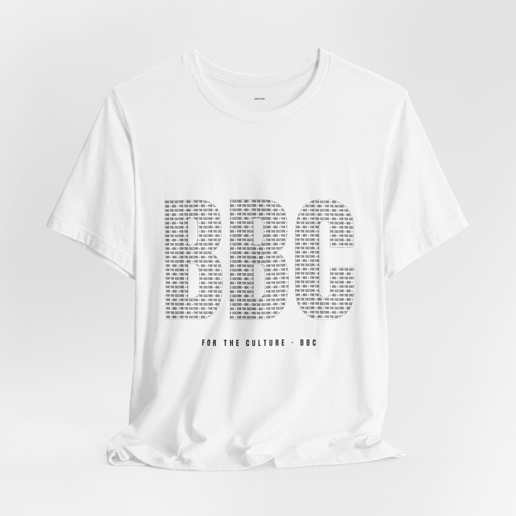 BBC Microtext Tee – White