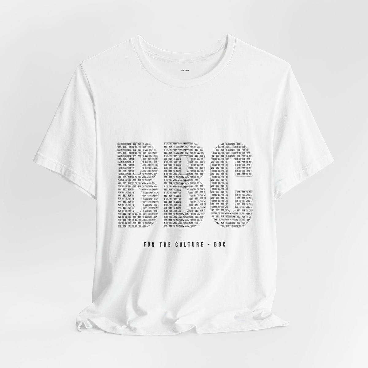 BBC Microtext Tee – White