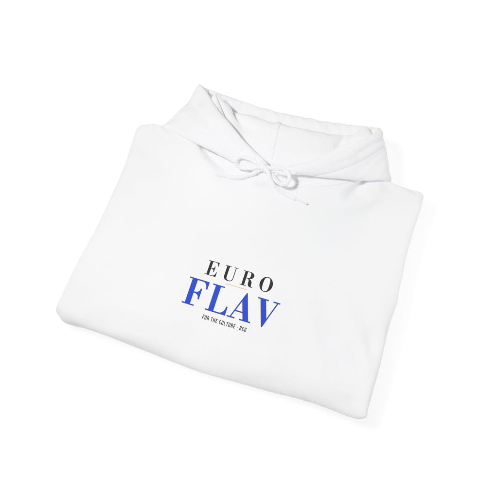 Euro Flav Hoodie – The Euro Serif – White