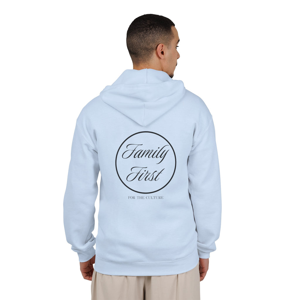 ML Zip Hoodie – Light Blue