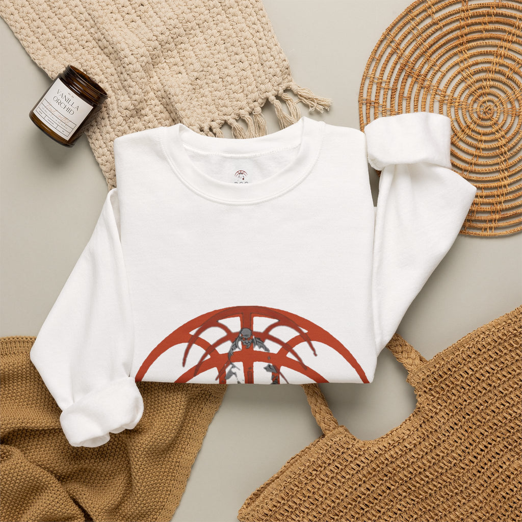 Basketball Chain Logo Crewneck Sweatshirt