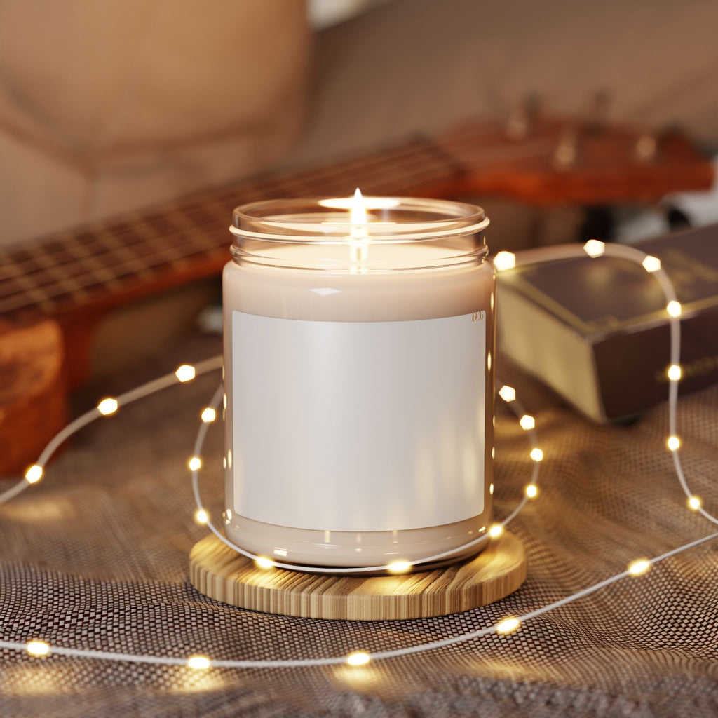 9oz Scented Soy Candle - Clean White Jar, Natural Home Fragrance