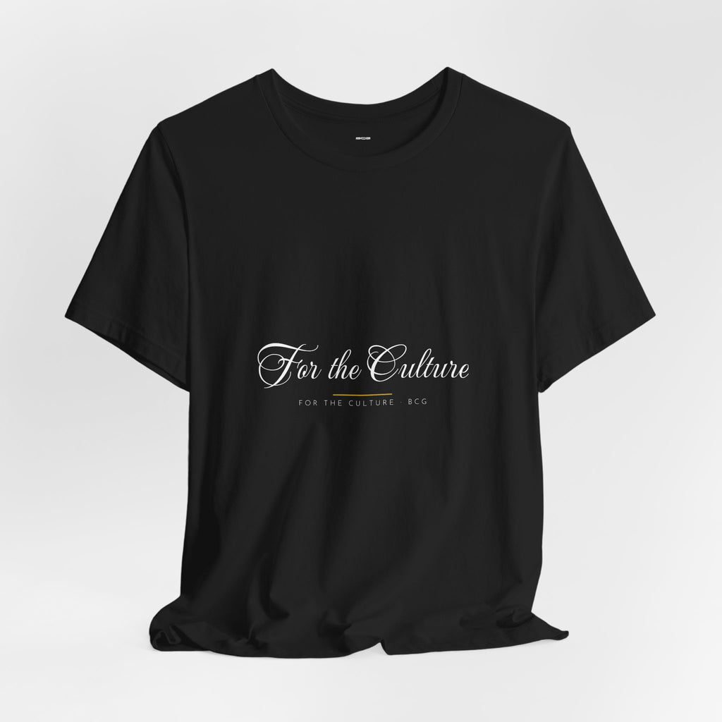 For The Culture Tee – The Script Seal (Black)