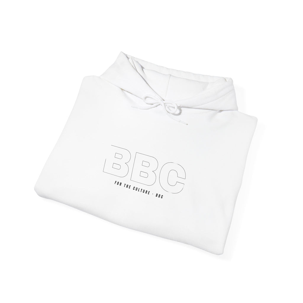 BBC Ghost Outline Hoodie – White