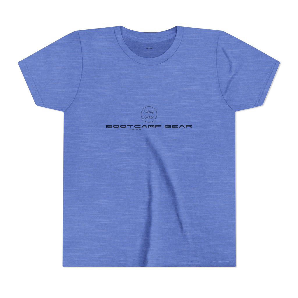 Family First Tee – Paris (Heather Columbia Blue) – Youth