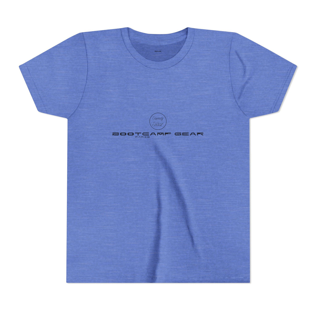 Family First Tee – Paris (Heather Columbia Blue) – Youth