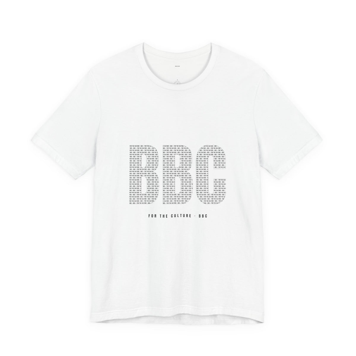 BBC Microtext Tee – White