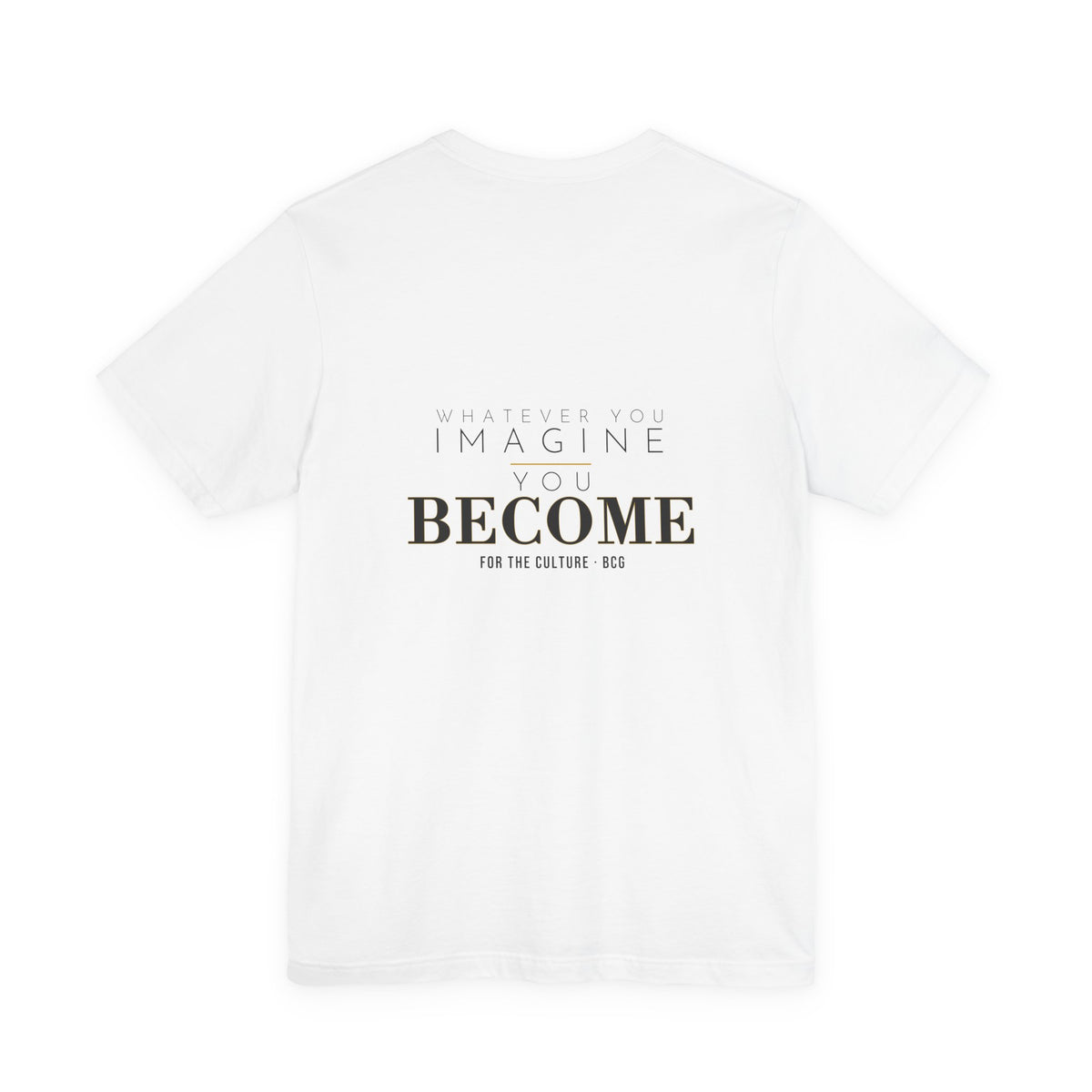 Quote Trilogy Tee – Become (White)