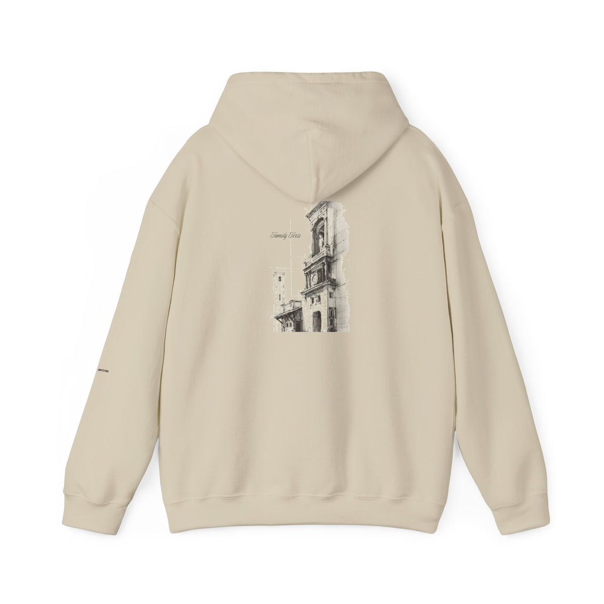 ML Hoodie – KYMR Tower (Beige)