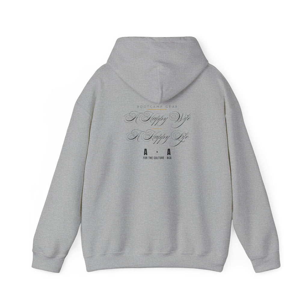 Happy Wife Hoodie – A Happy Wife · A Happy Life (The Script)