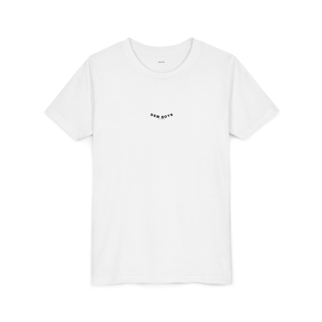 ML Tee – Dem Boys Collar Arch (White) – Youth