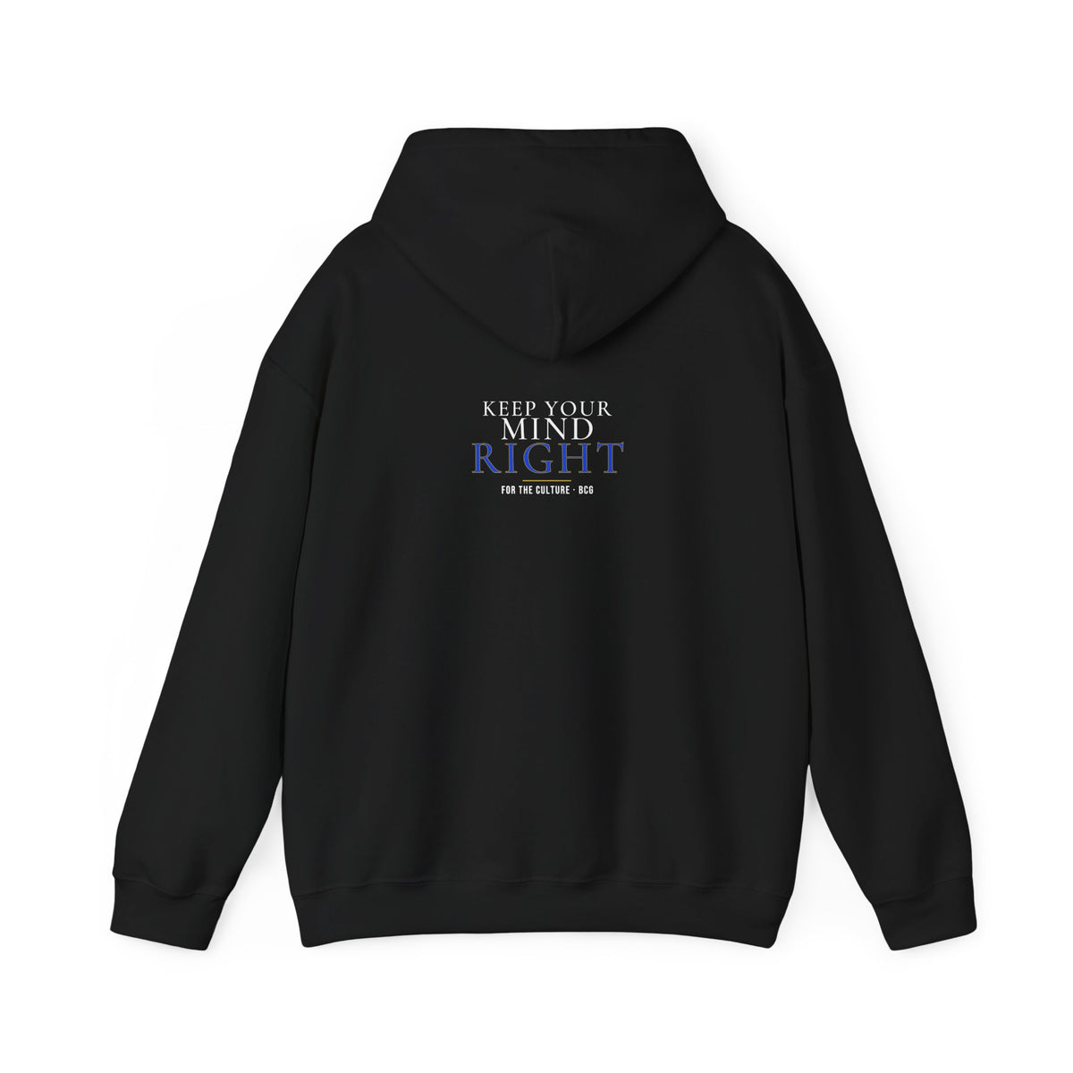 Keep Your Mind Right Hoodie – The Cormorant Stack (Black)