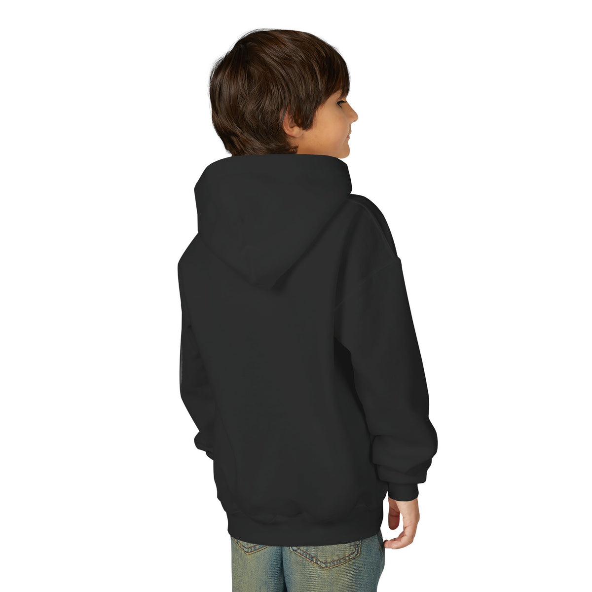 Euro Flav Hoodie – The Euro Serif – Black – Youth