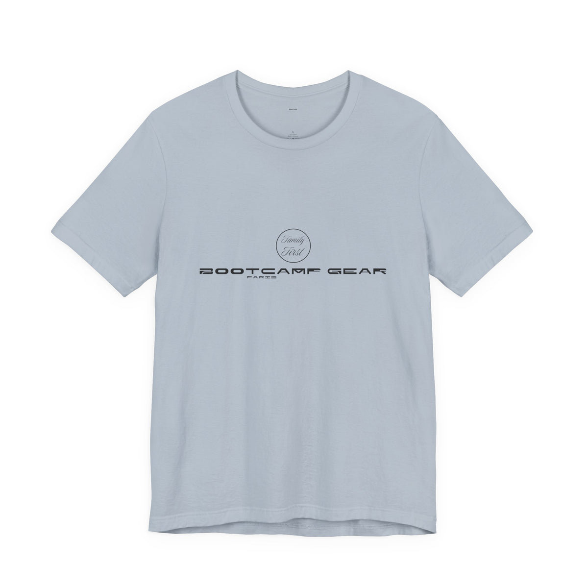 Family First Tee – Paris (Light Blue)