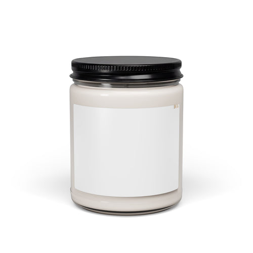 9oz Scented Soy Candle - Clean White Jar, Natural Home Fragrance