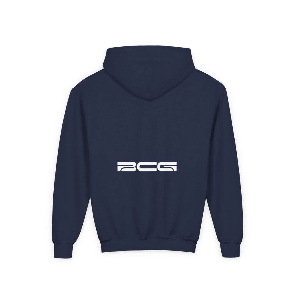 ML Hoodie – Bootcamp Gear Sleeve Stack (Navy) – Youth